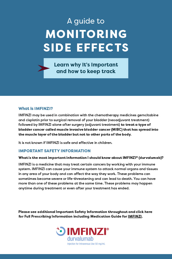 IMFINZI Side Effect Tracker
