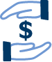 Financial support icon