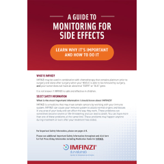 Side Effect Tracker During Treatment with IMFINZI