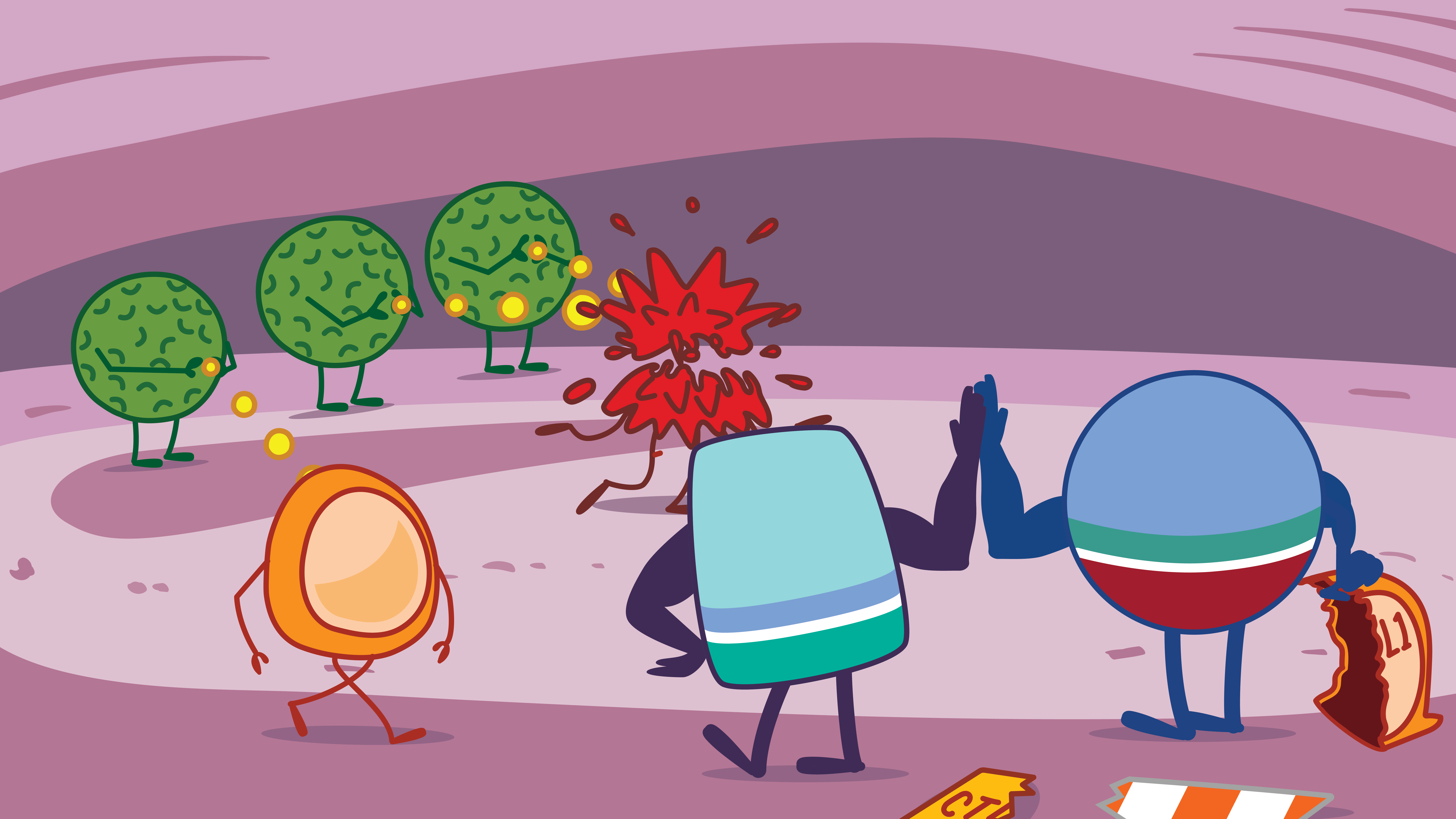 IMFINZI and IMJUDO May Affect Healthy Cells Illustration